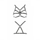 Бюстгальтер-стрепи ARMANDA BRA black L/XL - Passion Exclusive Бюстгальтер-стрепи ARMANDA BRA black L/XL - Passion Exclusive