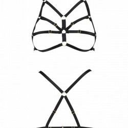 Бюстгальтер-стрепы Passion Exclusive ARMANDA BRA XXL/XXXL, black