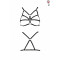 Бюстгальтер-стрепы Passion Exclusive ARMANDA BRA XXL/XXXL, black