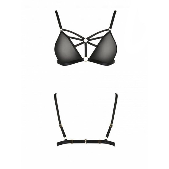 Бюстгальтер-стрепи MEGGY BRA black S/M - Passion Exclusive Бюстгальтер-стрепи MEGGY BRA black S/M - Passion Exclusive