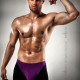 Розпродаж!!! Чоловічі шорти з фіолетовим гульфіком Passion 009 THONG violet S/M Розпродаж!!! Чоловічі шорти з фіолетовим гульфіком Passion 009 THONG violet S/M