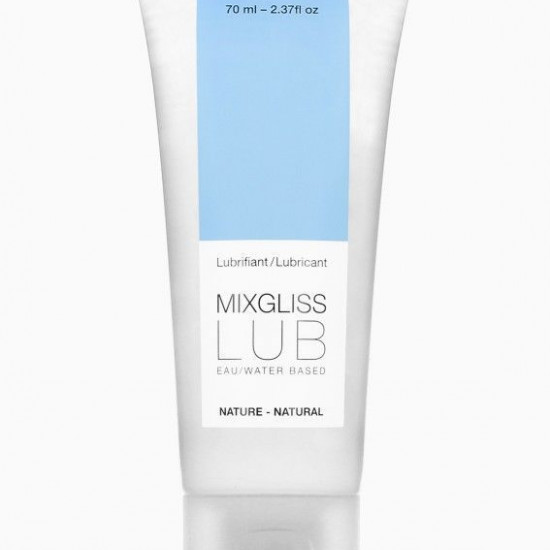 Лубрикант на водній основі MixGliss LUB NATURE (70 мл) з алантоїну і екстрактом алое Лубрикант на водній основі MixGliss LUB NATURE (70 мл) з алантоїну і екстрактом алое