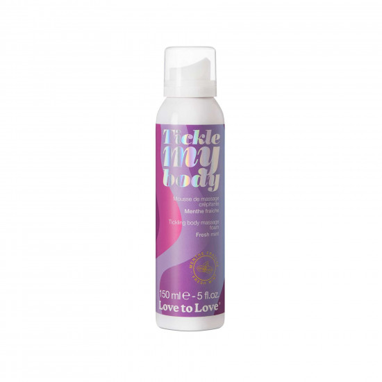 Массажная пена Love To Love TICKLE MY BODY Fresh Mint (150 мл) увлажняющая