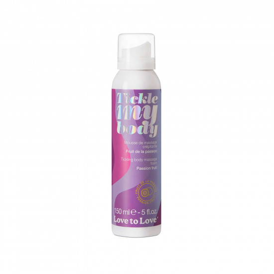 Массажная пена Love To Love TICKLE MY BODY Passion Fruit (150 мл) увлажняющая