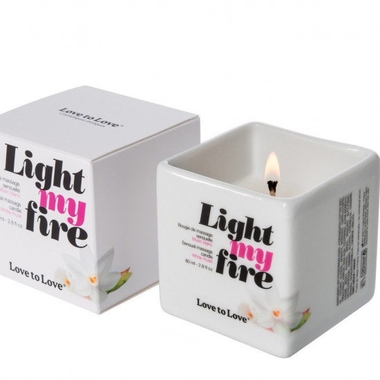 Масажна свічка Love To Love LIGHT MY FIRE Musc (80 мл) без парабенів і консервантів Масажна свічка Love To Love LIGHT MY FIRE Musc (80 мл) без парабенів і консервантів