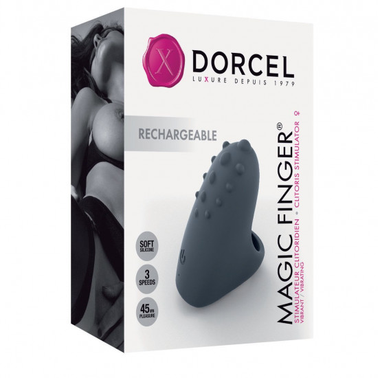 Вібратор на палець Dorcel MAGIC FINGER перезаряджається Вібратор на палець Dorcel MAGIC FINGER перезаряджається