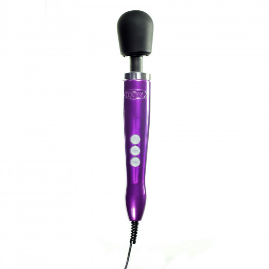 Вибромассажер DOXY Die Cast Purple, очень мощный, питание 220В, металлический корпус
