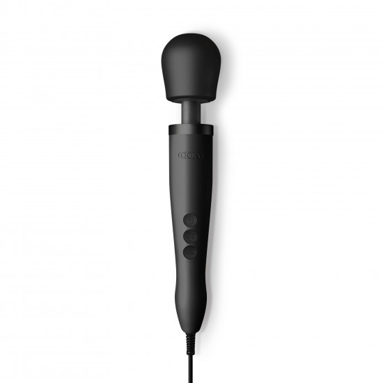 Вибромассажер DOXY Original Black, очень мощный, питание 220В, пульсирующие вибрации