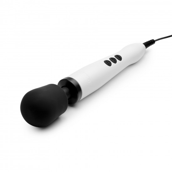 Вибромассажер DOXY Original White, очень мощный, питание 220В, пульсирующие вибрации