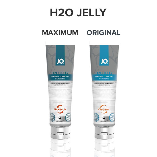 Густий лубрикант на водній основі System JO H2O JELLY — ORIGINAL (120 мл), без парабенів та гліколю Густий лубрикант на водній основі System JO H2O JELLY — ORIGINAL (120 мл), без парабенів та гліколю