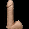 Фалоімітатор Doc Johnson Vac-U-Lock - 6 Inch ULTRASKYN Cock White, діаметр 4,3 см
