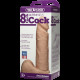 Фалоімітатор Doc Johnson Vac-U-Lock - 8 Inch ULTRASKYN Cock White, діаметр 5,1 см Фалоімітатор Doc Johnson Vac-U-Lock - 8 Inch ULTRASKYN Cock White, діаметр 5,1 см