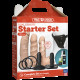 Набір для страпона Doc Johnson Vac-U-Lock Dual Density Starter Set Vanilla, діаметр 2х3,8 см, 5,1 см Набір для страпона Doc Johnson Vac-U-Lock Dual Density Starter Set Vanilla, діаметр 2х3,8 см, 5,1 см