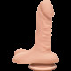 Фалоімітатор Doc Johnson The D - Super D - 6 Inch With Balls - ULTRASKYN - White, діаметр 3,8 см Фалоімітатор Doc Johnson The D - Super D - 6 Inch With Balls - ULTRASKYN - White, діаметр 3,8 см