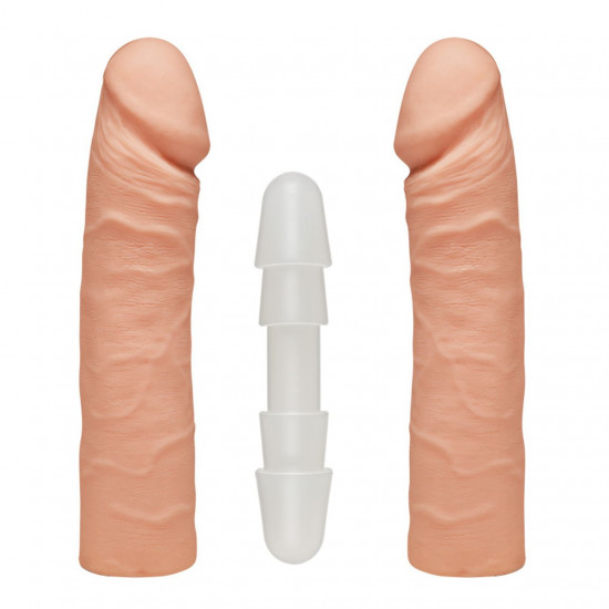 Фалоімітатор подвійний Doc Johnson The D - Double D - 16 Inch - ULTRASKYN, діаметр 4,4 см, Vack-U-Lo Фалоімітатор подвійний Doc Johnson The D - Double D - 16 Inch - ULTRASKYN, діаметр 4,4 см, Vack-U-Lo
