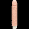 Фалоімітатор Doc Johnson The D: Shakin D 9 Inch Vibro ULTRASKYN, діаметр 3,8 см, плавне регулювання