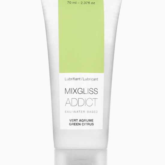 Лубрикант на водній основі MixGliss Addict Green Citrus (70 мл) Лайм Лубрикант на водній основі MixGliss Addict Green Citrus (70 мл) Лайм