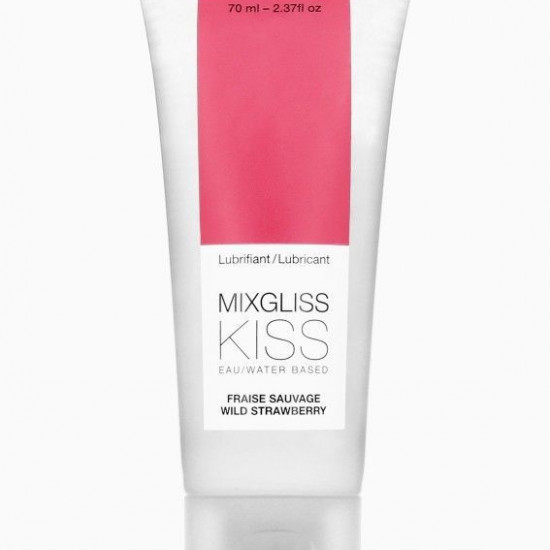 Лубрикант на водній основі MixGliss KISS Wild Strawberry (70 мл) Дика Полуничка Лубрикант на водній основі MixGliss KISS Wild Strawberry (70 мл) Дика Полуничка
