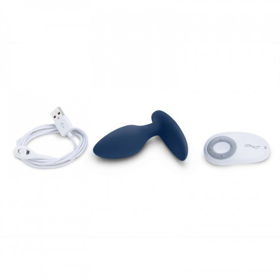 Анальна смарт-вібропробка We-Vibe Ditto Moonlight Blue з пультом ДК Анальна смарт-вібропробка We-Vibe Ditto Moonlight Blue з пультом ДК