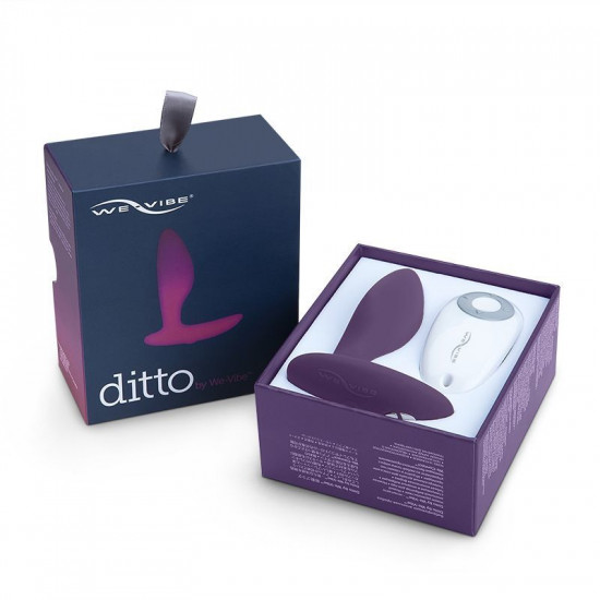 Анальна смарт-вібропробка We-Vibe Ditto Purple з пультом ДК Анальна смарт-вібропробка We-Vibe Ditto Purple з пультом ДК
