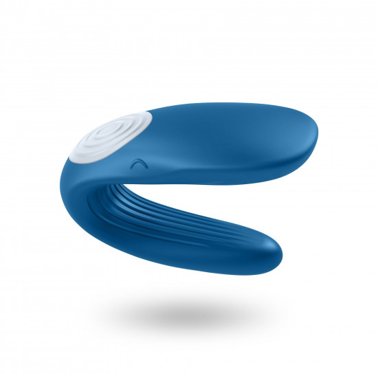 Вібратор для пар Satisfyer Double Whale з двома моторчиками Вібратор для пар Satisfyer Double Whale з двома моторчиками
