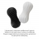 Мастурбатор Tenga Flex Silky White зі змінною інтенсивністю, можна скручувати Мастурбатор Tenga Flex Silky White зі змінною інтенсивністю, можна скручувати