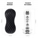 Мастурбатор Tenga Flex Rocky Black зі змінною інтенсивністю, можна скручувати Мастурбатор Tenga Flex Rocky Black зі змінною інтенсивністю, можна скручувати