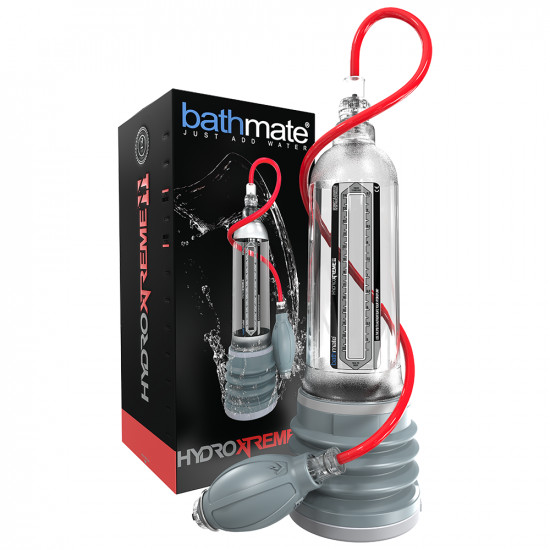 Гідропомпа Bathmate HydroXtreme 11 (X50), для члена довжина від 23 до 28 см, діаметр до 6 см Гідропомпа Bathmate HydroXtreme 11 (X50), для члена довжина від 23 до 28 см, діаметр до 6 см