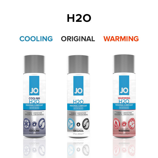 Зігрівальна змазка на водній основі System JO H2O WARMING (120 мл) з екстрактом перцевої м’яти Зігрівальна змазка на водній основі System JO H2O WARMING (120 мл) з екстрактом перцевої м’яти
