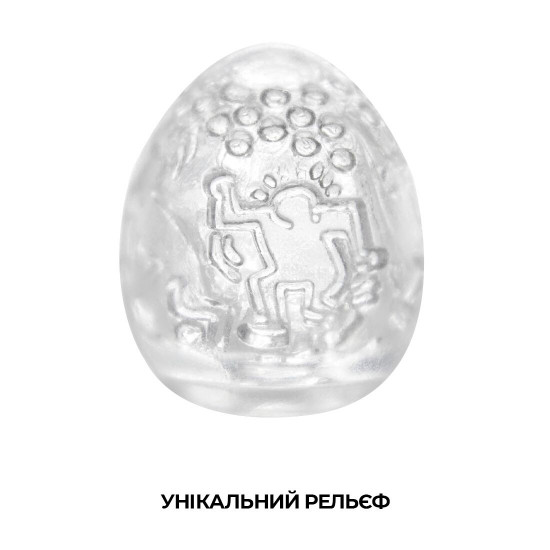 Мастурбатор-яйце Tenga Keith Haring Egg Dance Мастурбатор-яйце Tenga Keith Haring Egg Dance