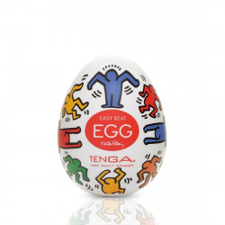 Мастурбатор-яйце Tenga Keith Haring Egg Dance