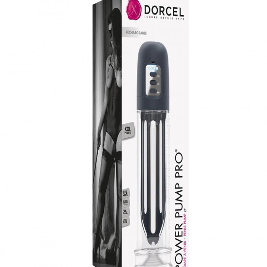 Вакуумна помпа Dorcel POWER PUMP PRO для члена довжиною до 20 см, діаметр до 5 см Вакуумна помпа Dorcel POWER PUMP PRO для члена довжиною до 20 см, діаметр до 5 см