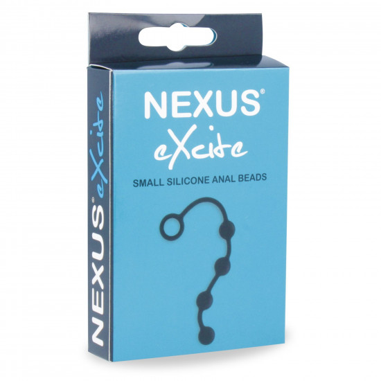 Анальні кульки Nexus Excite Small Anal Beads, силікон, макс. діаметр 2 см Анальні кульки Nexus Excite Small Anal Beads, силікон, макс. діаметр 2 см