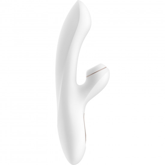 Вакуумний вібратор-кролик Satisfyer Pro Plus G-Spot Rabbit, перший кролик із вакуумом та вібрацією Вакуумний вібратор-кролик Satisfyer Pro Plus G-Spot Rabbit, перший кролик із вакуумом та вібрацією