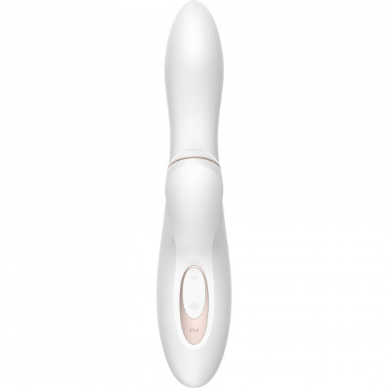 Вакуумний вібратор-кролик Satisfyer Pro Plus G-Spot Rabbit, перший кролик із вакуумом та вібрацією Вакуумний вібратор-кролик Satisfyer Pro Plus G-Spot Rabbit, перший кролик із вакуумом та вібрацією