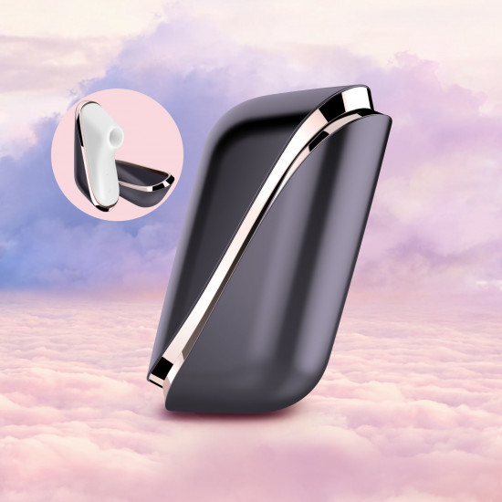 Вакуумний кліторальний стимулятор Satisfyer Traveler, корпус-чохол на магнітах Вакуумний кліторальний стимулятор Satisfyer Traveler, корпус-чохол на магнітах