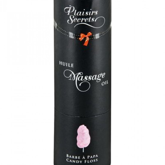 Масажна олія Plaisirs secrets Candy Floss (59 мл) з афродизіаками, їстівна, подарункове паковання Масажна олія Plaisirs secrets Candy Floss (59 мл) з афродизіаками, їстівна, подарункове паковання