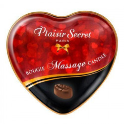 Масажна свічка-серце Plaisirs Secrets Chocolate (35 мл)
