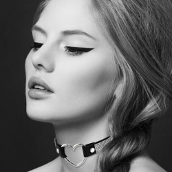 Чокер зі стразами Bijoux Pour Toi - HEART DIAMOND