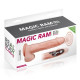 Фалоімітатор-пульсатор із вібрацією Real Body — Magic Ram, діаметр 4 см, рух вперед-назад Фалоімітатор-пульсатор із вібрацією Real Body — Magic Ram, діаметр 4 см, рух вперед-назад