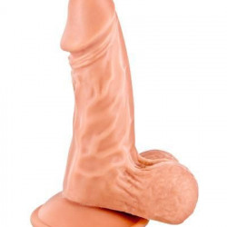 Фалоімітатор Real Body — Real Mike Flesh, TPE, діаметр 3,8 см