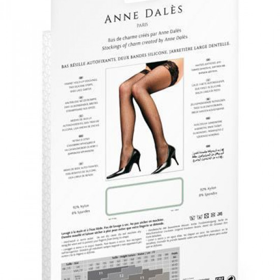 Чулки Anne De Ales CAMILLA T2 Black