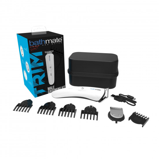 Тример для інтимних зон Bathmate Trimmer, з насадками 1-4мм, 3мм, 6мм, 9мм, 12мм Тример для інтимних зон Bathmate Trimmer, з насадками 1-4мм, 3мм, 6мм, 9мм, 12мм