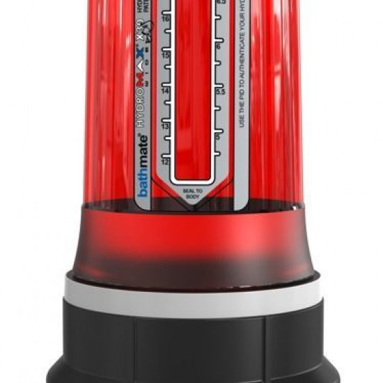 Гидропомпа Bathmate Hydromax 7 WideBoy Red, для члена длиной от 12,5 до 18 см, диаметр до 5,5 см