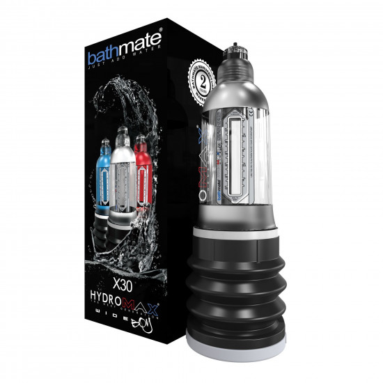Гідропомпа Bathmate Hydromax 7 WideBoyClear (X30) для члена довжиною від 12,5 до 18 см, діаметр до 5 Гідропомпа Bathmate Hydromax 7 WideBoyClear (X30) для члена довжиною від 12,5 до 18 см, діаметр до 5