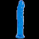 Фалоімітатор Doc Johnson Jelly Jewels Dong & Suction Cup Blue, діаметр 3,6 см, антибактеріальний ПВХ Фалоімітатор Doc Johnson Jelly Jewels Dong & Suction Cup Blue, діаметр 3,6 см, антибактеріальний ПВХ
