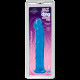 Фалоімітатор Doc Johnson Jelly Jewels Dong & Suction Cup Blue, діаметр 3,6 см, антибактеріальний ПВХ Фалоімітатор Doc Johnson Jelly Jewels Dong & Suction Cup Blue, діаметр 3,6 см, антибактеріальний ПВХ