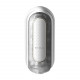 Вібромастурбатор Tenga Flip Zero Electronic Vibration White, змінна інтенсивність, розкладний Вібромастурбатор Tenga Flip Zero Electronic Vibration White, змінна інтенсивність, розкладний