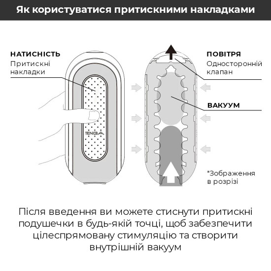 Вібромастурбатор Tenga Flip Zero Electronic Vibration White, змінна інтенсивність, розкладний Вібромастурбатор Tenga Flip Zero Electronic Vibration White, змінна інтенсивність, розкладний