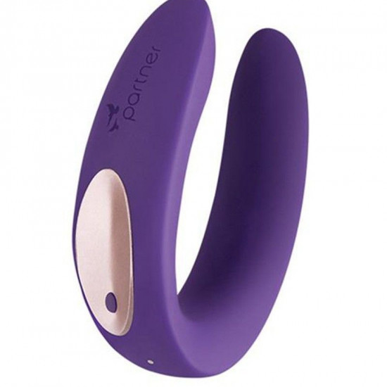 Вібратор для пар Satisfyer Double Plus Remote з пультом ДК та двома моторчиками Вібратор для пар Satisfyer Double Plus Remote з пультом ДК та двома моторчиками